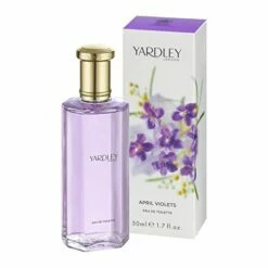 Yardley April Violets Eau De Toilette 50ml Spray
