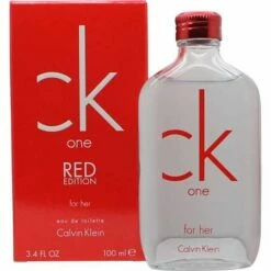 Calvin Klein CK One Red Edition Eau De Toilette 100ml Spray