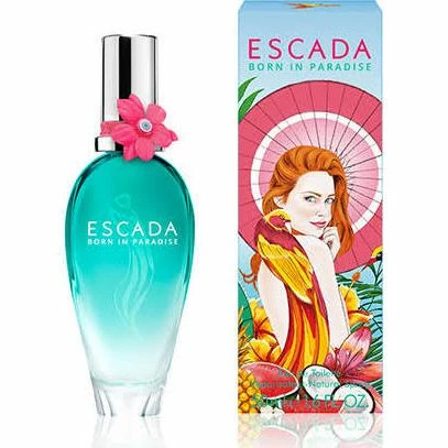 Escada Born In Paradise Eau De Toilette 50ml Spray 1 Escada Born In Paradise Eau De Toilette 50ml Spray
