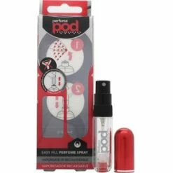 Perfumepod Refillable Perfume Atomizer 5ml - Silver