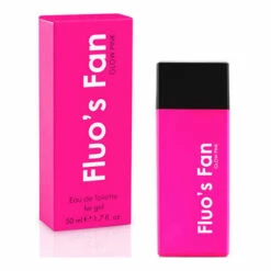 Morris Fluo's Fan Glow Pink Eau De Toilette 50 Ml Spray Donna