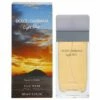 D&G Dolce & Gabbana Light Blue Sunset In Salina Eau De Toilette Per Donna 100 Ml