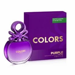 Benetton Colors De Benetton Purple 50 Ml Eau De Toilette Edt Profumo Donna