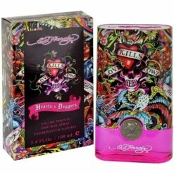 Ed Hardy Hearts Daggers 100 Ml Eau De Parfum Edp Profumo Donna
