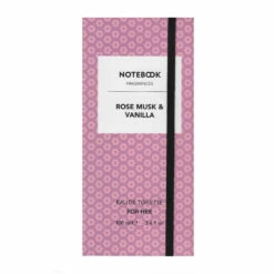 Notebook Rose Musk E Vanilla 100 Ml Eau De Toilette EDT Profumo Donna