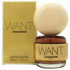Dsquared2 Want 100 Ml Eau De Parfum EDP Profumo Donna