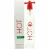 Benetton Hot 100 Ml Eau De Toilette Edt Profumo Donna Nuova Edizione