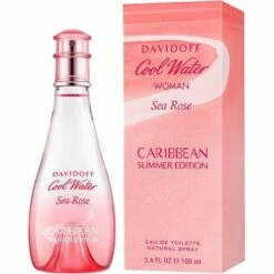 Davidoff Cool Water Woman Sea Rose Caribbean Summer Edition 100 Ml Eau De Toilette Edt Profumo Donna